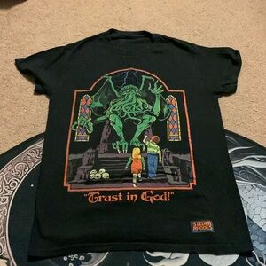 “Trust in God” Cthulhu alternative tshirt